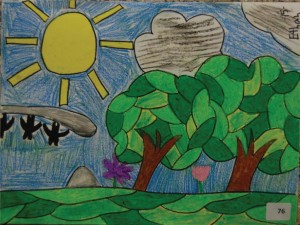 AFB 🎨  Scenery drawing for kids, Nature drawing for kids, Art drawings  for kids